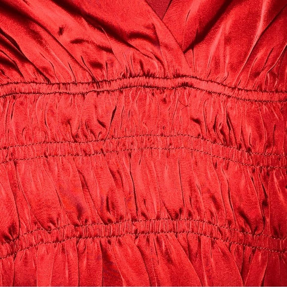 Reset by Jane Deep Red Size Medium Top - Picture 6 of 6